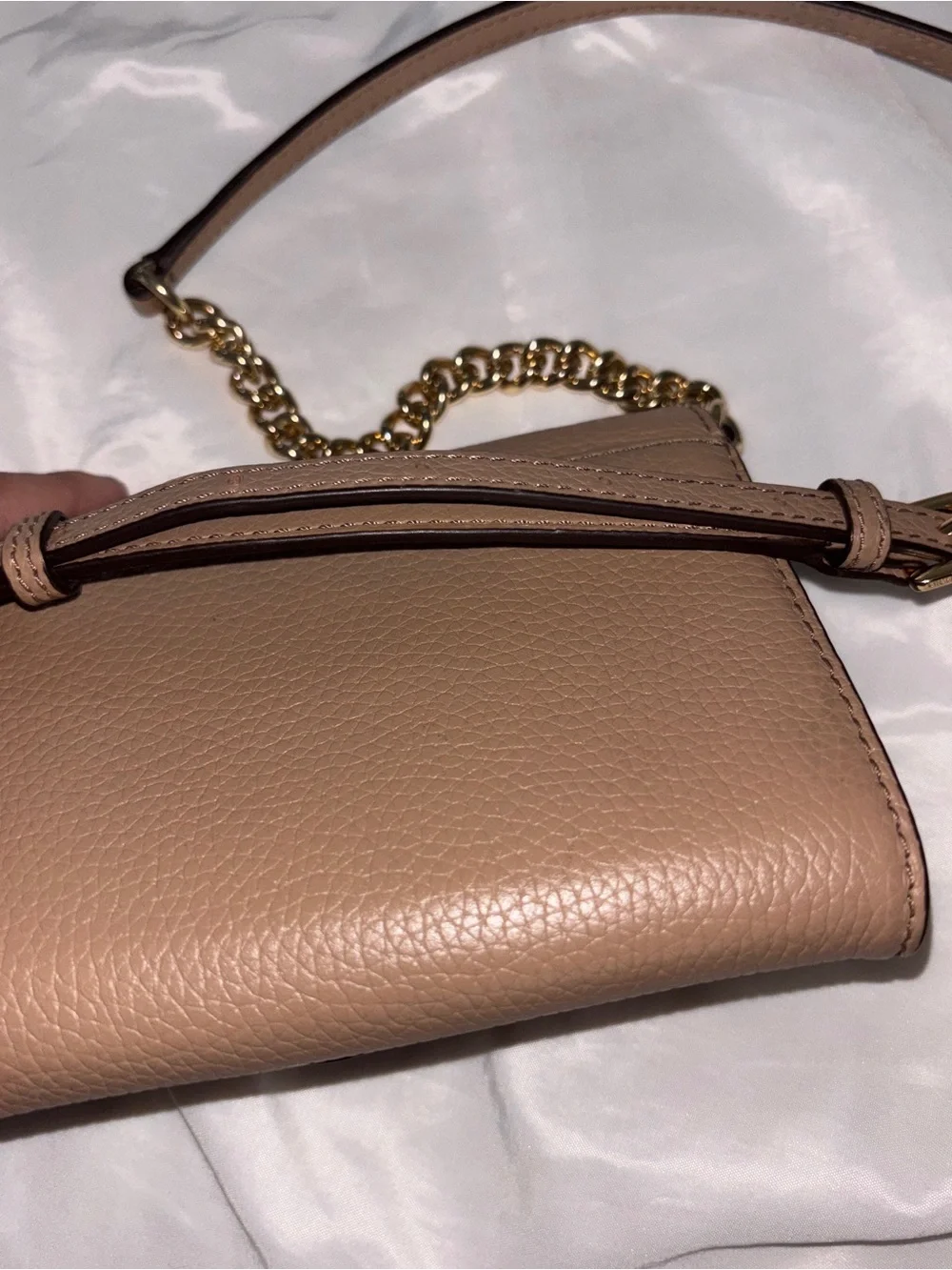 Michael Kors genuine pebbled